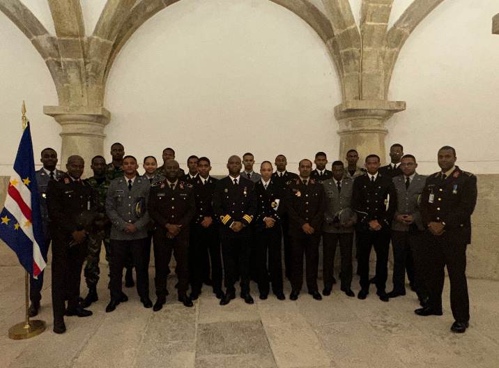 Militares Cabo-verdianos participam na cerimónia de receção…