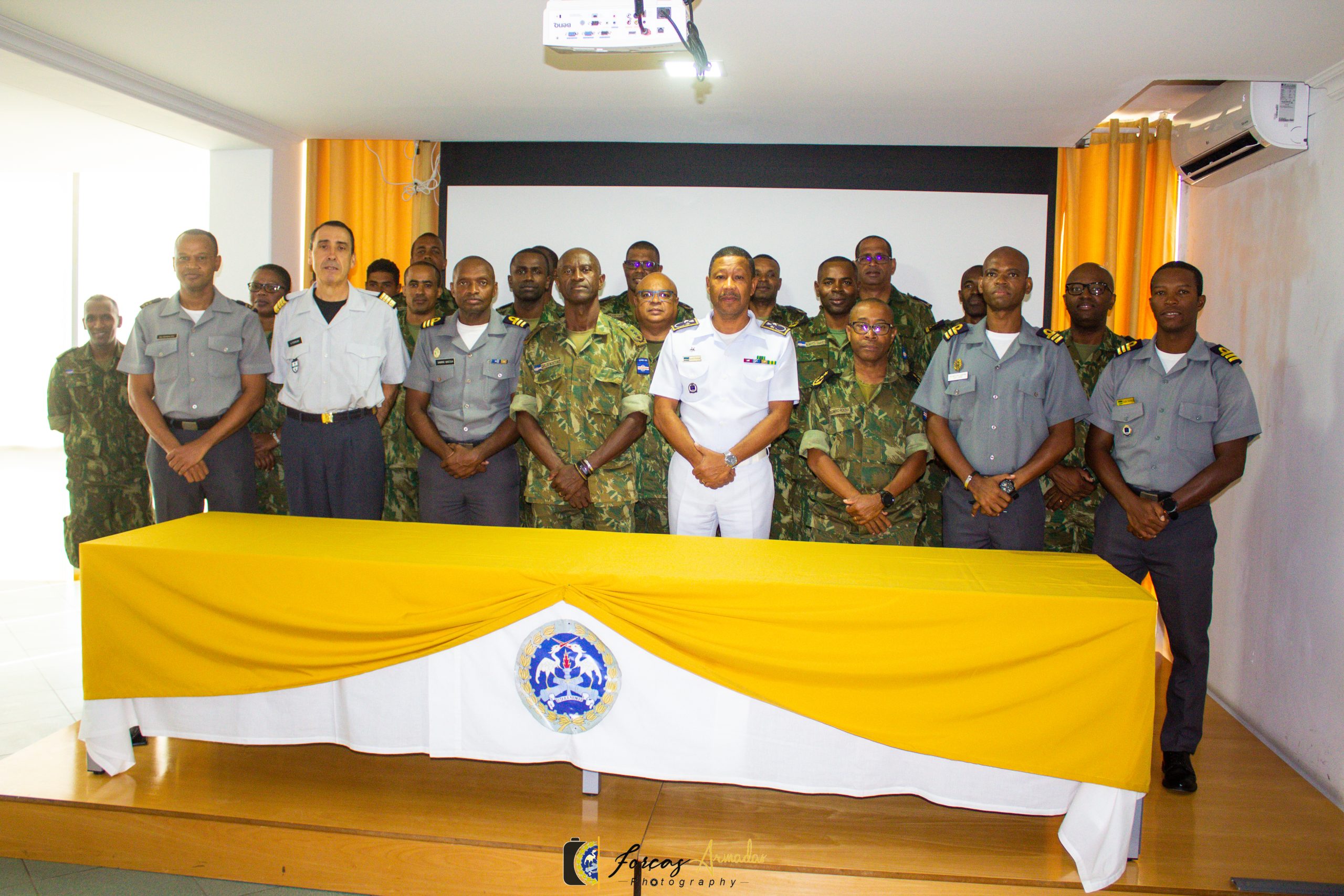 Cerimónia de Tomada de Posse do Capitão-de-Navio Silvino Monteiro Chantre como Assessor Militar do CEMFA