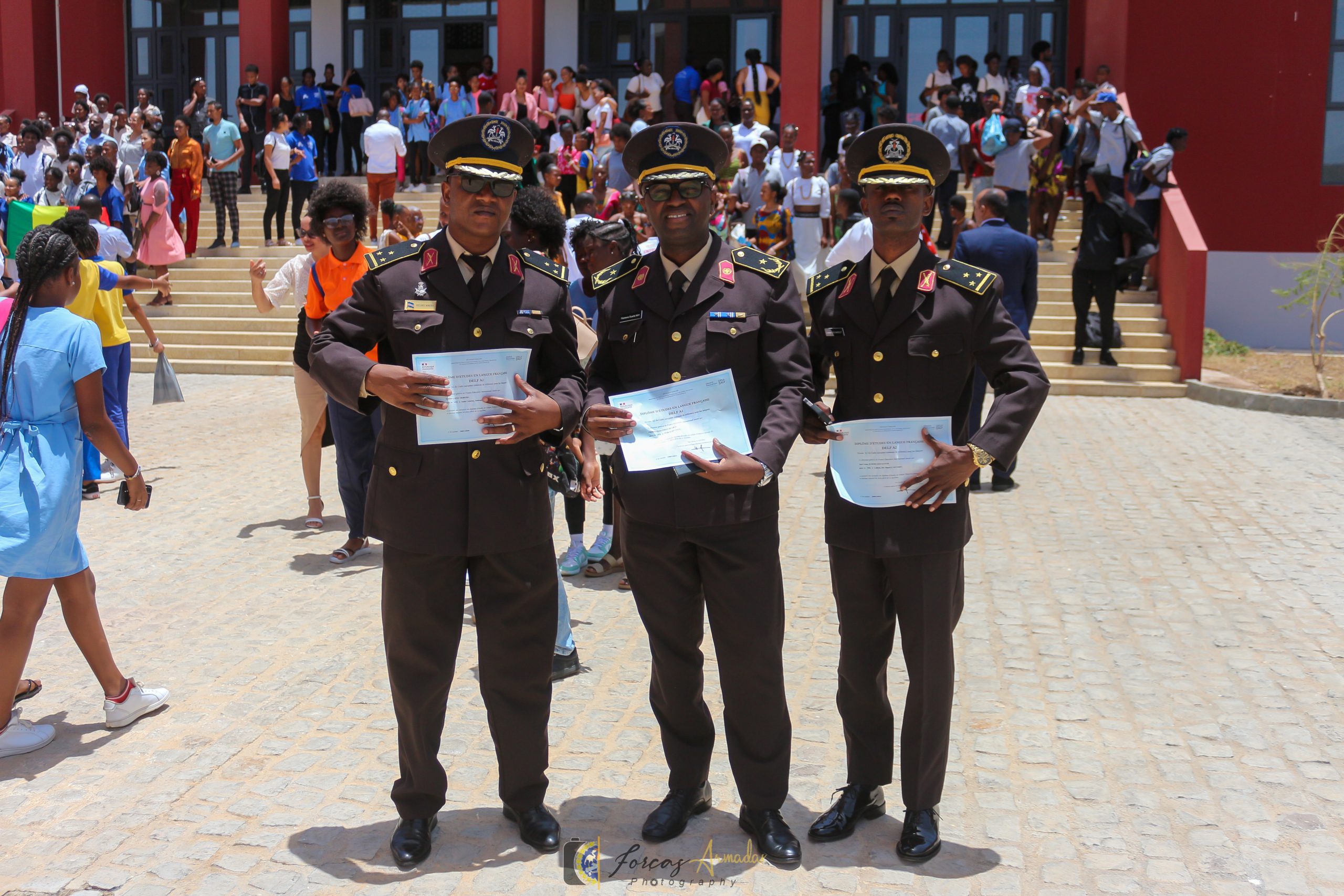 Militares participam em atividades da Francofonia e entrega de Diplomas DALF-DELF