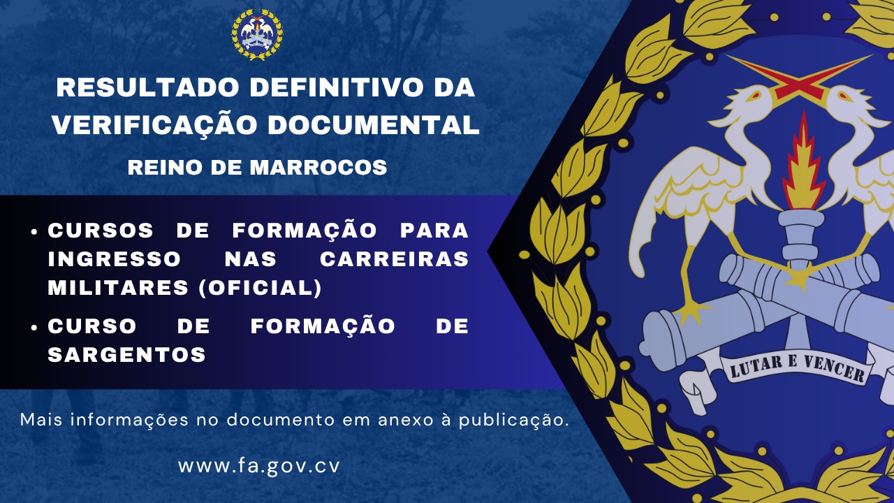 Resultados Definitivo da Verificação Documental do Recrutamento…