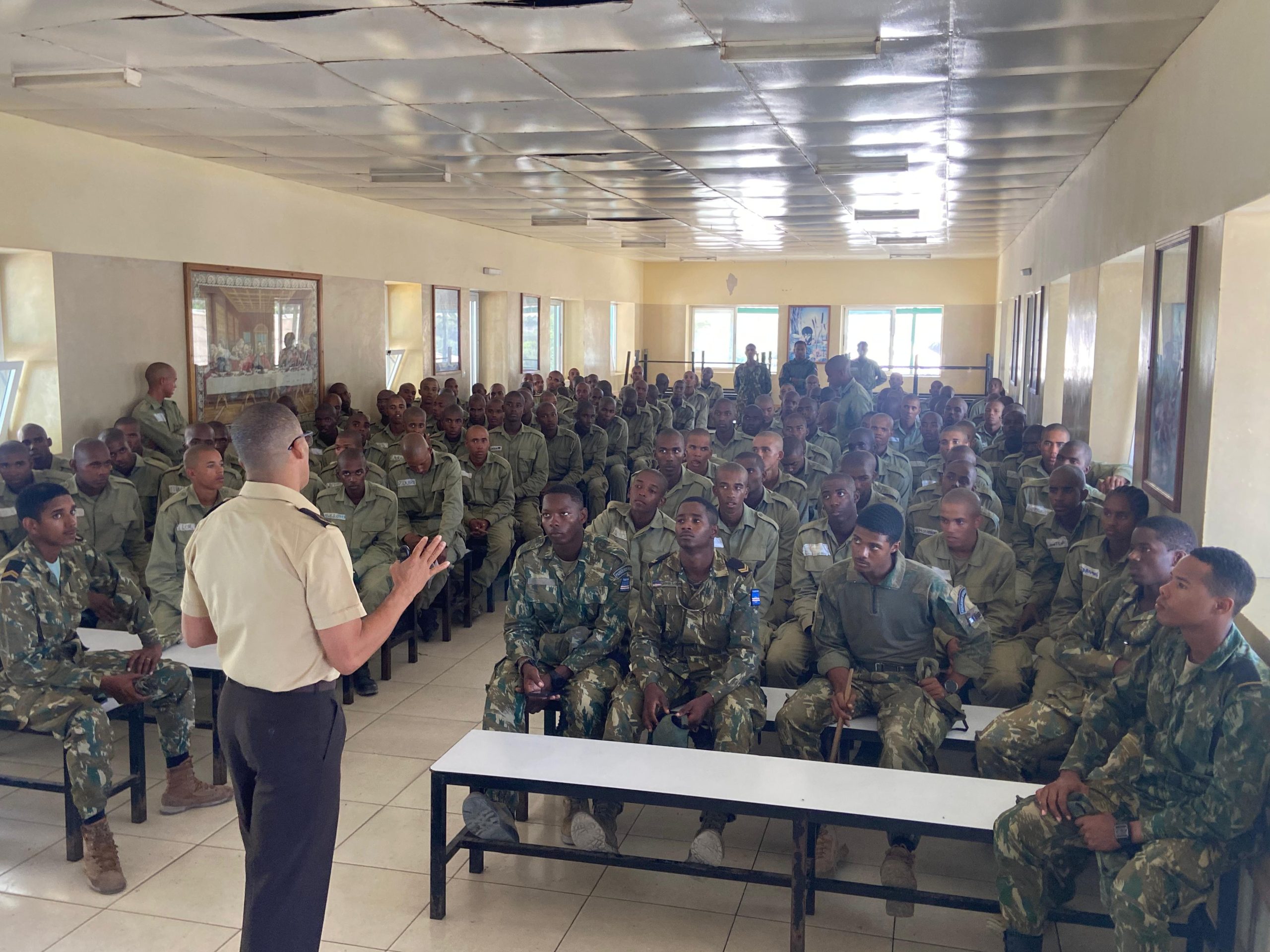 Gestor do Programa Soldado Cidadão ministra palestra a recrutas da 2ª Incorporação Militar de 2025