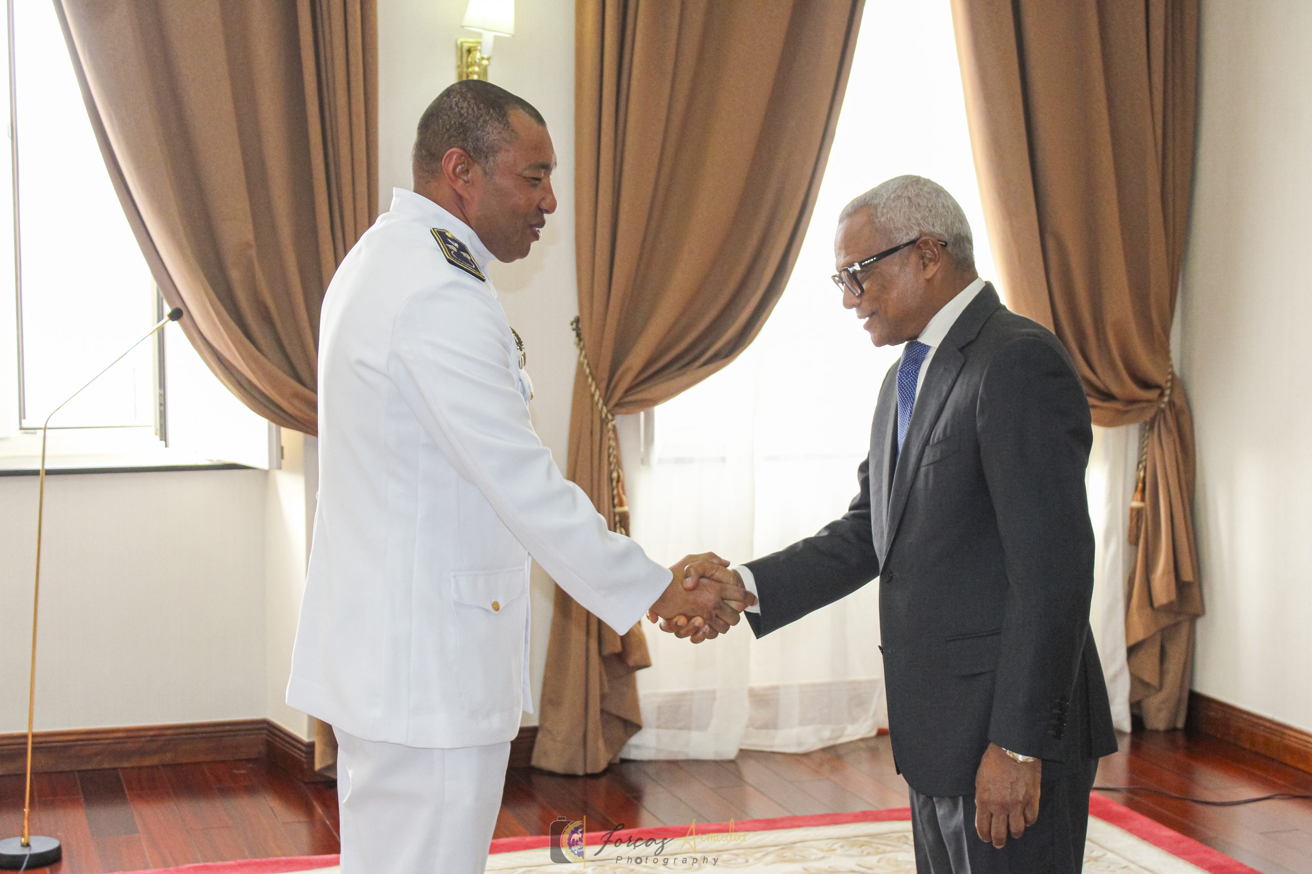 Forças Armadas apresentam cumprimentos de Ano Novo ao Presidente da República e Comandante Supremo das Forças Armadas