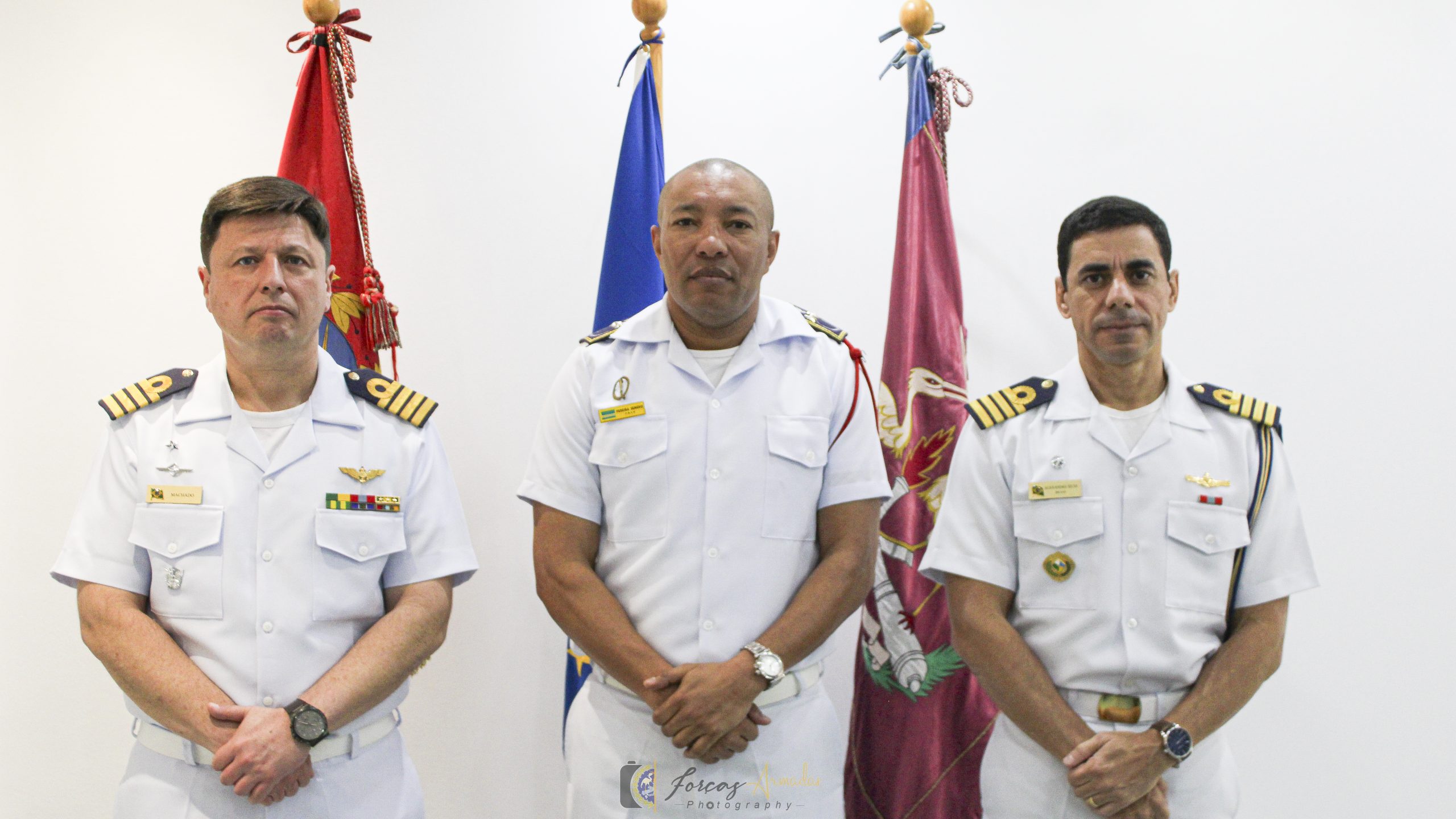 CEMFA recebe Adido de Defesa do Brasil cessante e o seu sucessor.