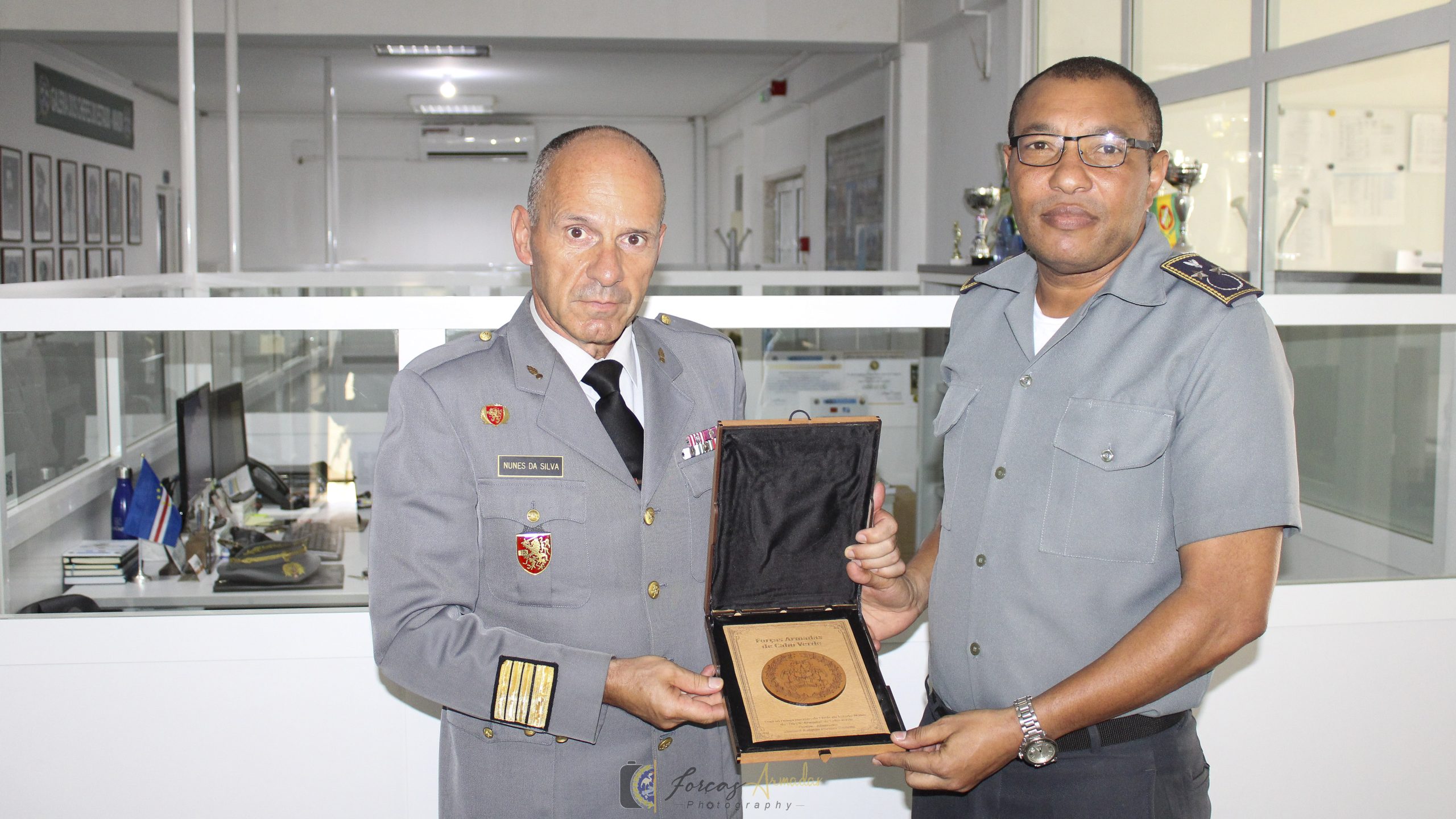 CEMFA Louva Diretor Técnico do Projeto 1 no âmbito da Cooperação no Domínio da Defesa entre Cabo Verde e Portugal